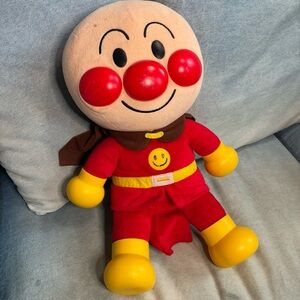 Sega Anpanman Plush First Chat 17" Talking 48 Superhero Pinocchio Animation